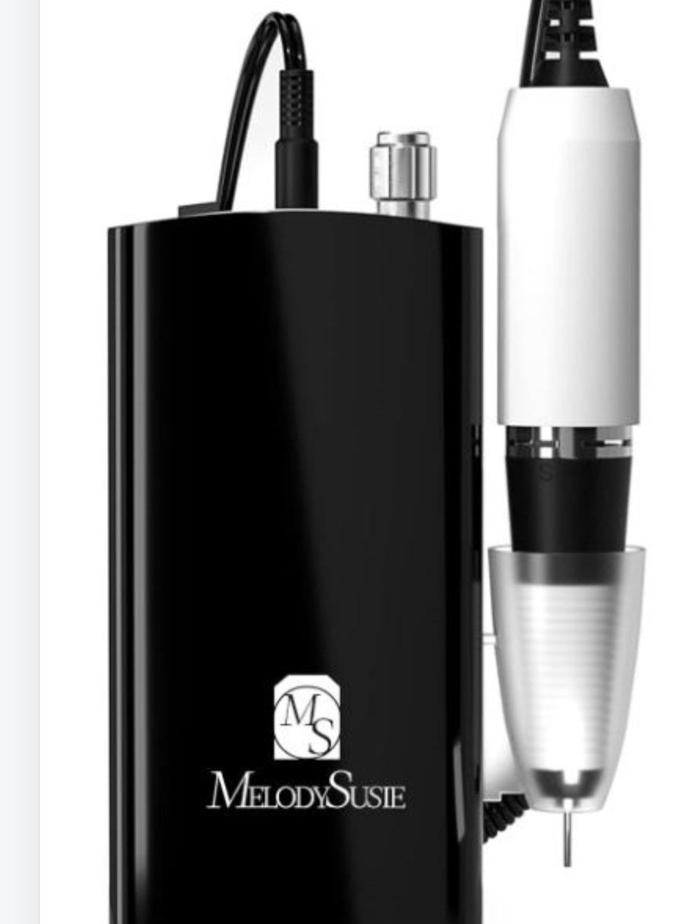 MelodySusie Electric Nail Drill Machine in Black & White